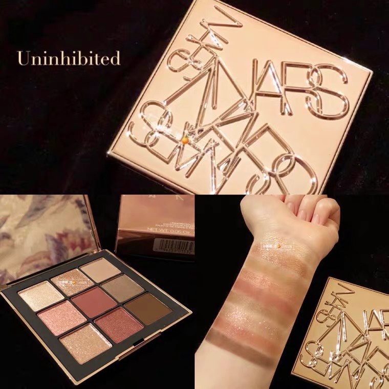 Nars Bảng Phấn Mắt Phiên Bản Giới Hạn Màu Vàng Đồng Xu Hướng Mới Unihibited Nine Color Phiên Bản Giới