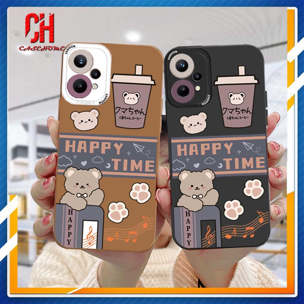 Ốp Điện Thoại Mềm Hình Gấu Teddy Cho Samsung A32 A52 A12 A51 A03S A10S A50 A20S J7 Prime A02S A20 A72 A50S A10 A30S A52S A30 M12 M10 M01S A54 A15 A16 A9 A5 Y12 Y20 A12