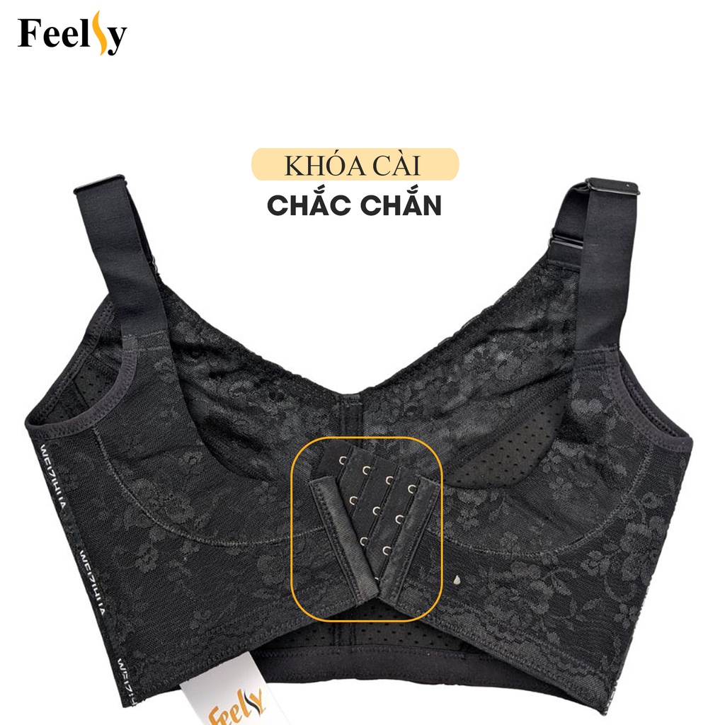 Áo gen định hình Feelsy A500 gen mỡ lưng nách, nâng đẩy ngực, mặc cùng áo ngực