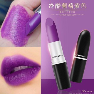 Grape son lì tím tím hoa hồng tím mận đỏ mận tử thần trang điểm
