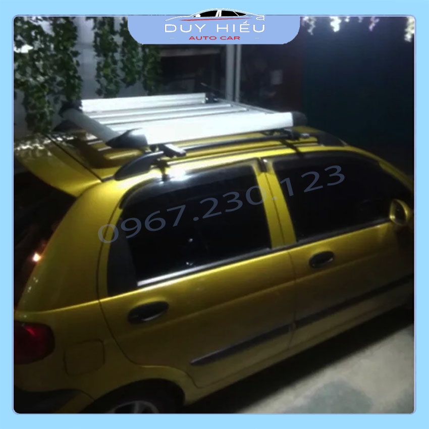 Giá Nóc Ô Tô Baga Vuông Chở Hàng Xe 5 chỗ Matiz, Spark, Fadil