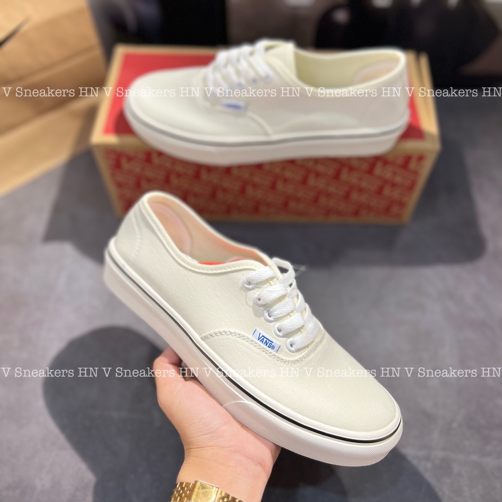 Giày Sneaker Vans Classic Beige|Vans Classic Màu Trắng Kem Đế Đúc Cao Cấp Nam Nữ Hàng Trung