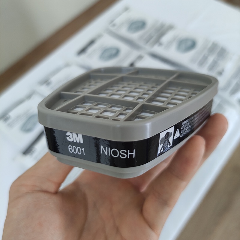 Phin lọc 3M 6001  dùng cho mặt nạ phòng độc chống bụi 3M 6200, 6800, 7502, ...