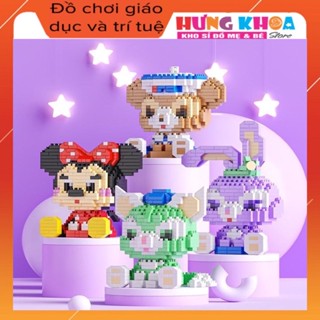 [Rẻ vô địch] Bộ đồ chơi lắp ráp ghép hình lego 3D mini cho bé trai bé gái