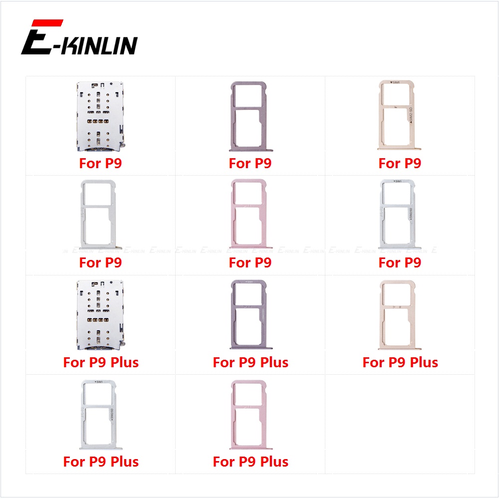 Khay Đựng Thẻ Sim Micro SD Cho HuaWei P9 Plus EVA-AL00 VIE-L09 L29