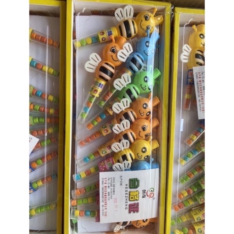 Vỉ 30 cây kẹo c trái cây hình ngộ nghĩnh