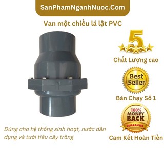 Van một chiều PVC 110 lá lật