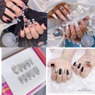 nailbox thiết kế kèm keo và dũa,móng úp,móng giả