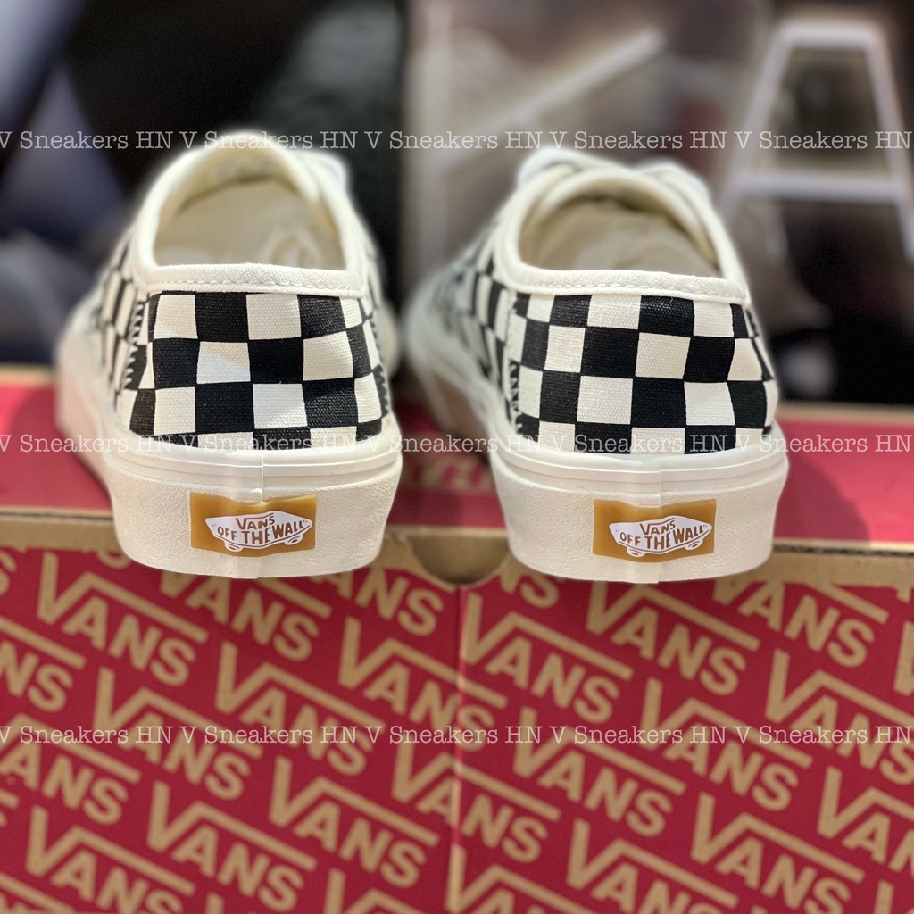 Giày Thể Thao Vans 44 DX Anaheim Factory Caro Black White/Van Kẻ Classic Trắng Đen Nam Nữ