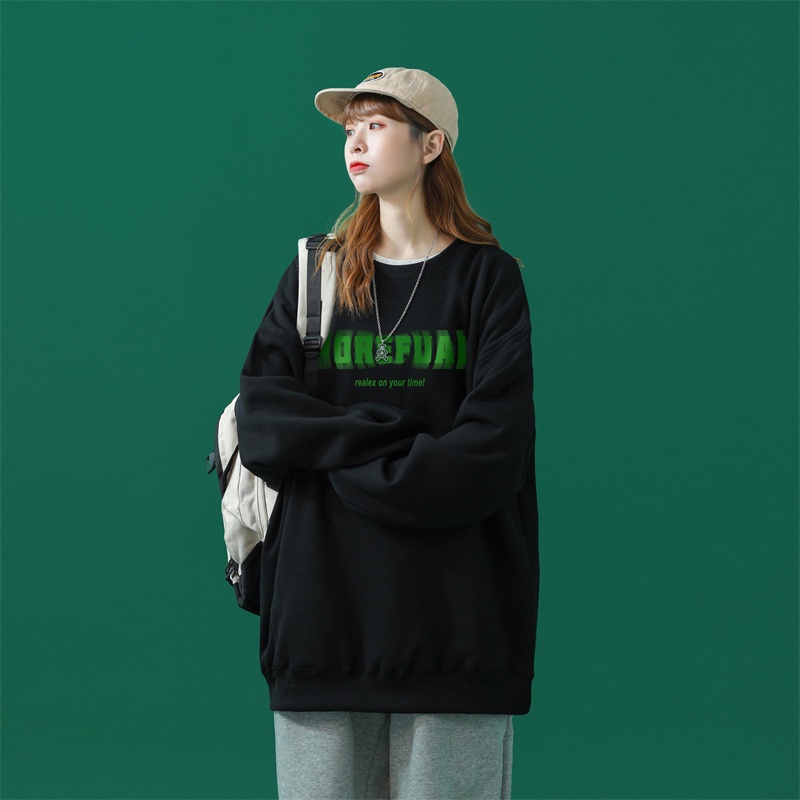 Áo Sweater Dáng Rộng Thời Trang Mùa Thu Hàn Quốc Dành Cho Nữ