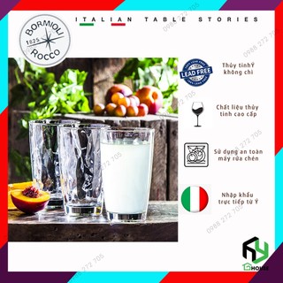 Ly thủy tinh kim cương Diamond 470ml - Màu trắng - Bormioli Rocco