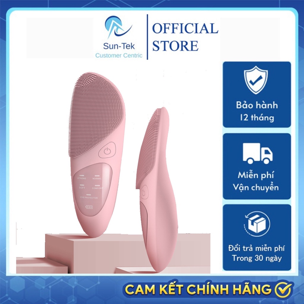 Máy rửa mặt cầm tay đa năng Máy rửa mặt mini thông minh 5 trong 1 làm sạch sâu da mặt Máy massage mắt, ngăn lão hóa