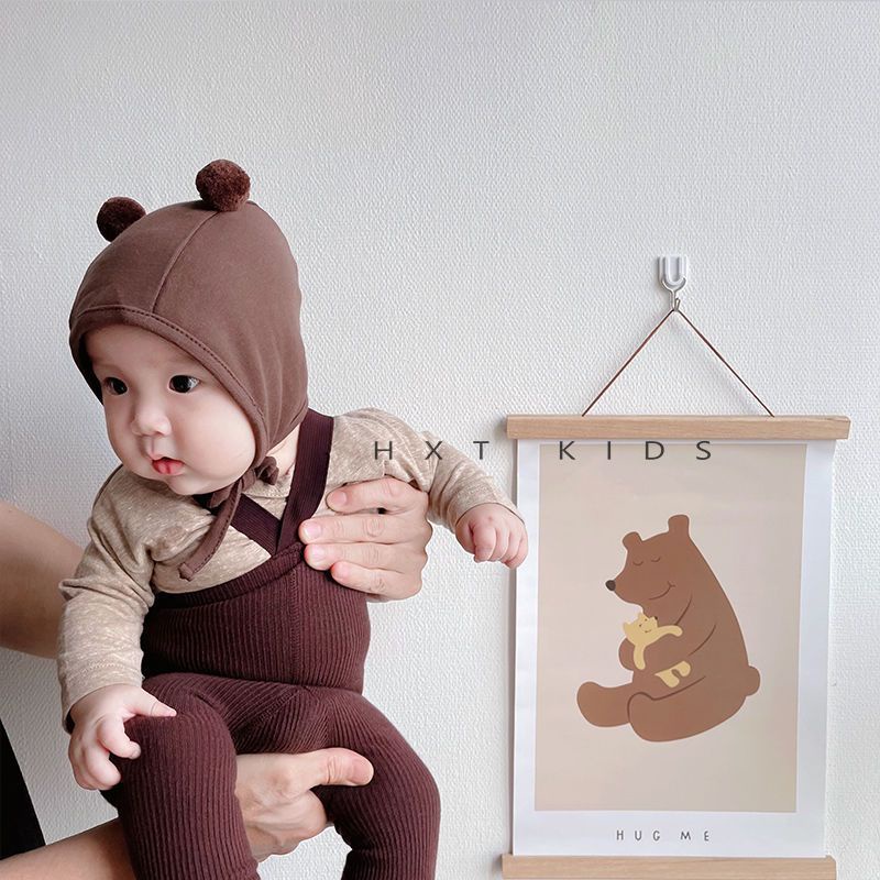 Mũ Cotton Mỏng Dễ Thương Cho Bé 0-6 Tháng Tuổi