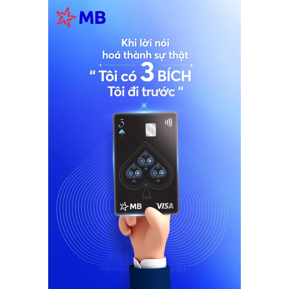 Bộ sưu tập thẻ MBbank Hi Collection Phiên bản 3 bich