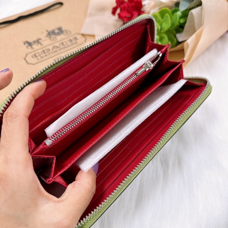 📛RẺ VÔ ĐỊCH📛VÍ COAH LONG ZIP DÀI NỮ