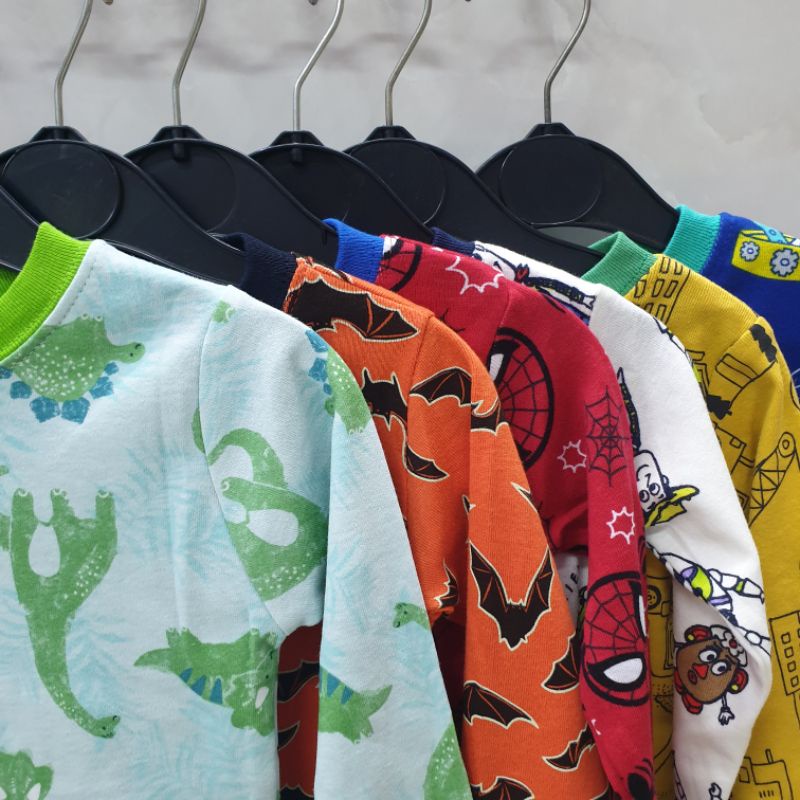 Bộ ngủ dài tay bé trai, bé gái nhiều mẫu siêu đẹp size 3T- 8T.
