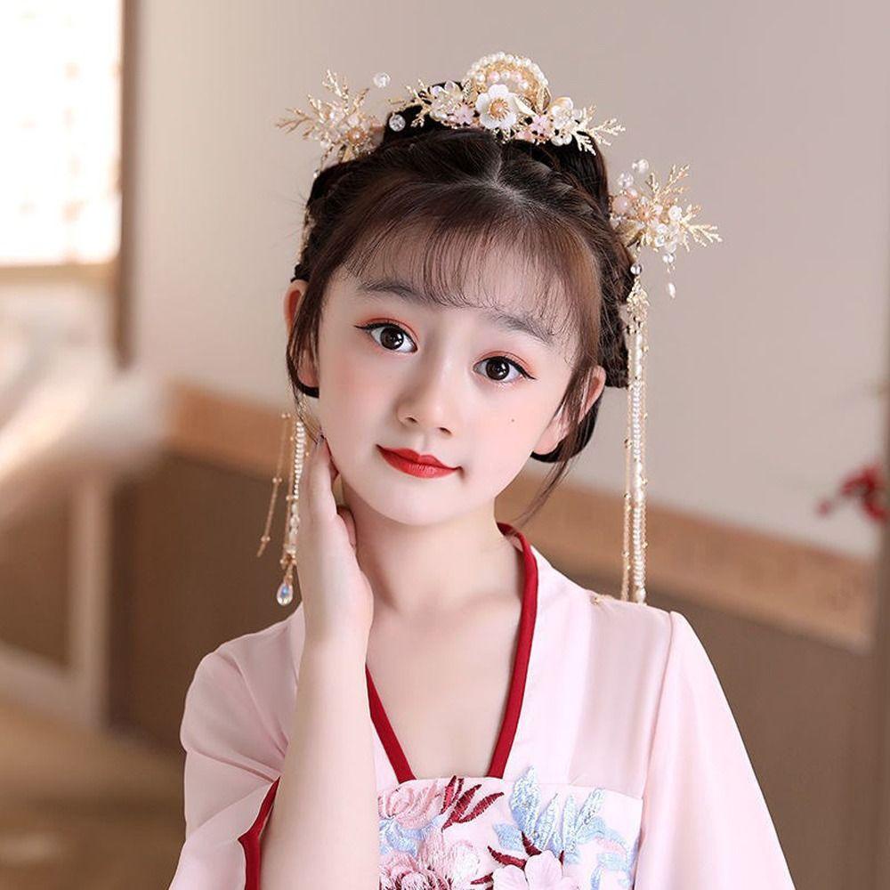 Bộ Trâm Cài Tóc Hình Bướm Bằng Hợp Kim Phong Cách Trung Hoa Cổ Điển Dành Cho Cô Dâu