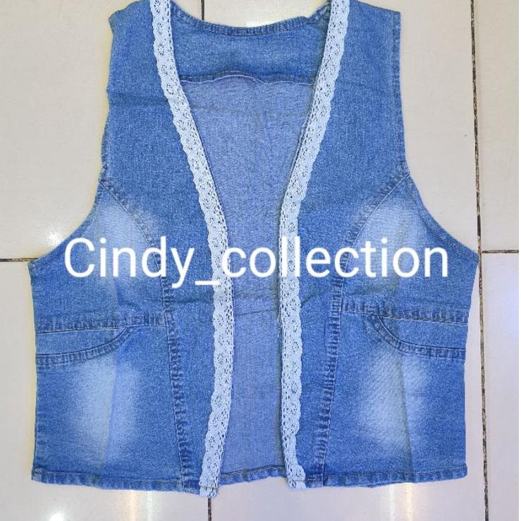 Rompi Quần Jean JUMBO BIGSIZE XXL ROMPI Áo Khoác Jean Không Tay Dành Cho Nữ (Mã H7909)