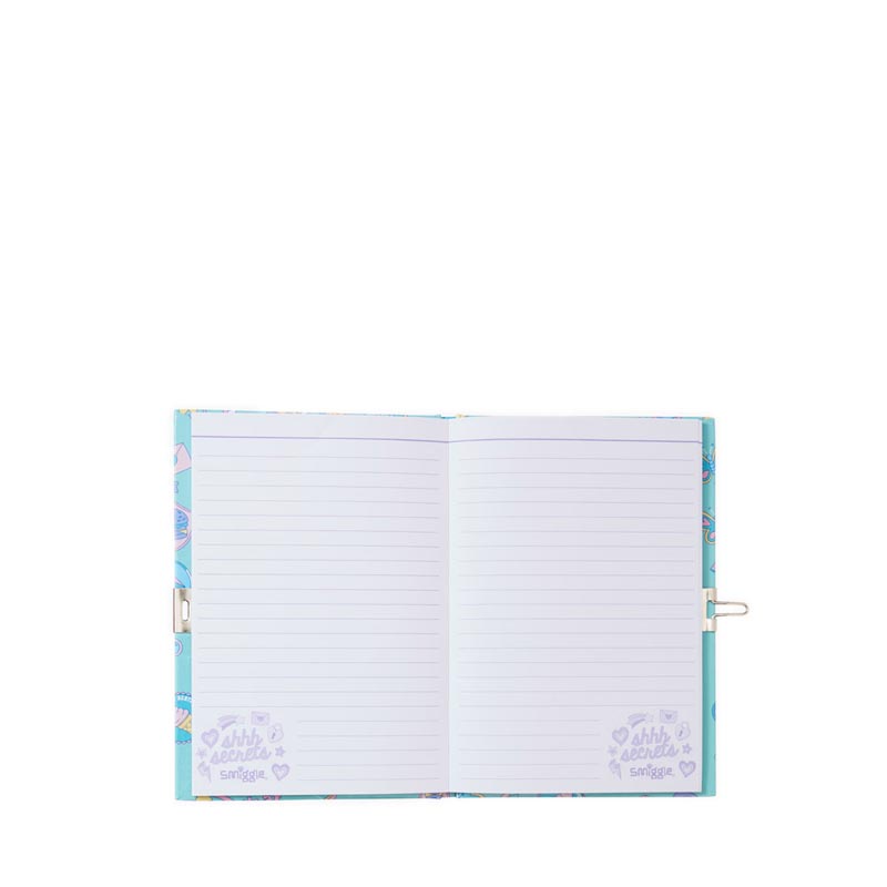 Sổ Tay Smiggle Notebook A5 Lock Spy Secret Lilac - IGL400675LIL