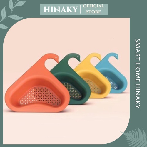 Khay lọc rác bồn rửa chén HINAKY Giỏ lọc rác bồn rửa bát Hình Thiên Nga Thông Minh [ MÃ A406 ]