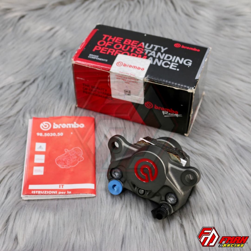 HEO BREMBO 2 PIS LOGO ĐỎ CHÍNH HÃNG