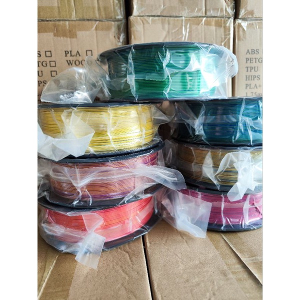 Nhựa in 3D HUTI SILK THREE-COLOR, nhựa bóng 3 màu