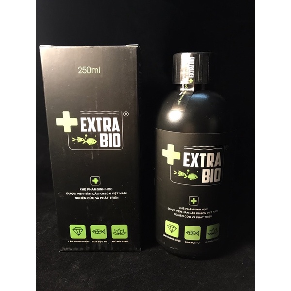 Vi sinh làm trong nước Extra Bio - Chế phẩm xử lí nước cho hồ cá