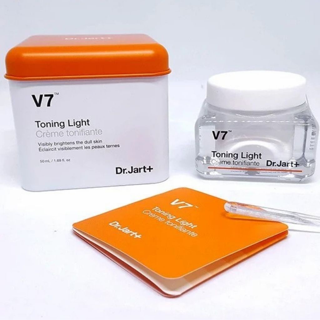 Kem Dưỡng Da Mặt Dưỡng Ẩm Dưỡng Trắng Ngày Đêm V7 Toning Light Dr.Jart +