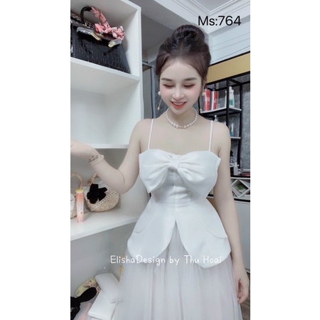 Set 2 dây nơ chân váy ren