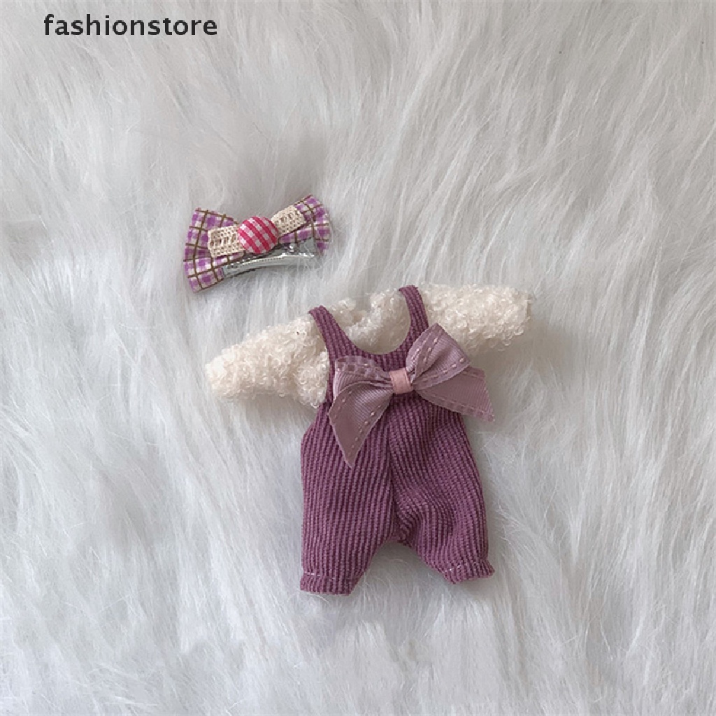 Bộ Quần Áo Thời Trang Cho Búp Bê 16Cm Tỉ Lệ 1 / 8