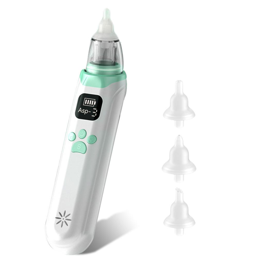 Dụng Cụ Hút Mũi Cho Trẻ Sơ Sinh Với 3 Bánh Răng Hút Chống Tràn Bằng Silicone