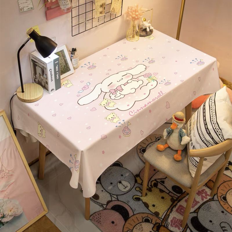 Khăn Trải Bàn Chống Bụi Họa Tiết Hoạt Hình Dễ Thương