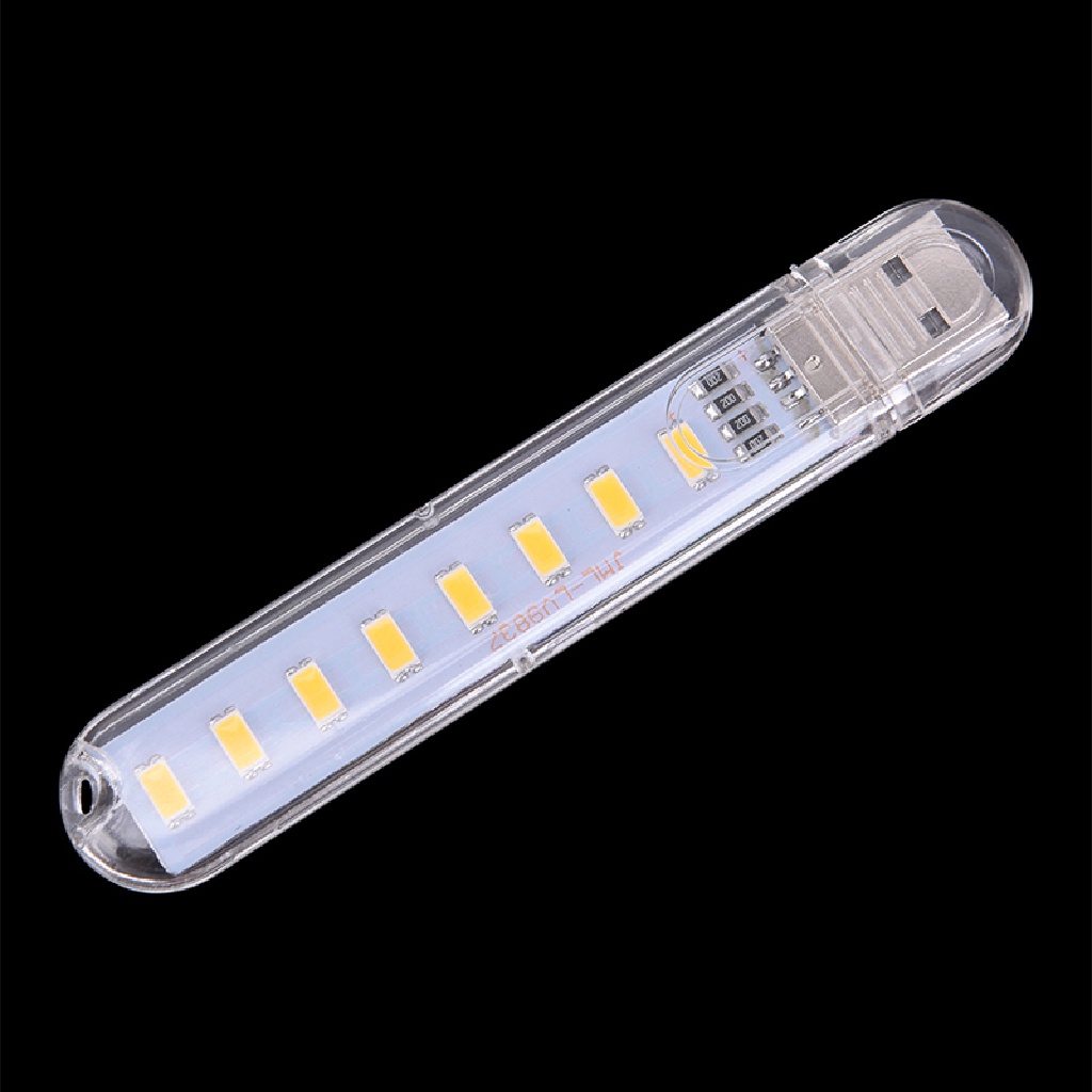Đèn LED 8 Bóng Mini Di Động Với 5V Có Cổng Sạc USB Cho Máy Tính
