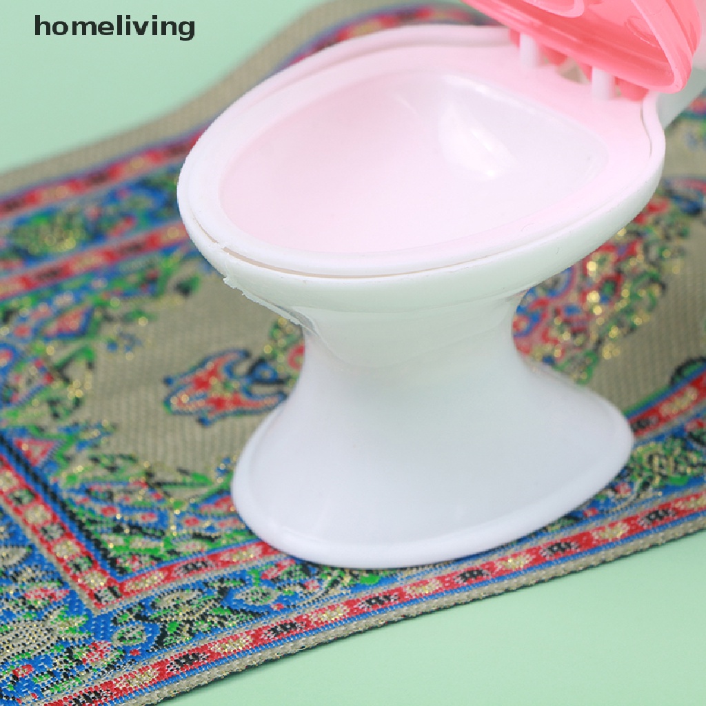 Mô Hình Toilet Trang Trí Nhà Búp Bê Phong Cách Vintage