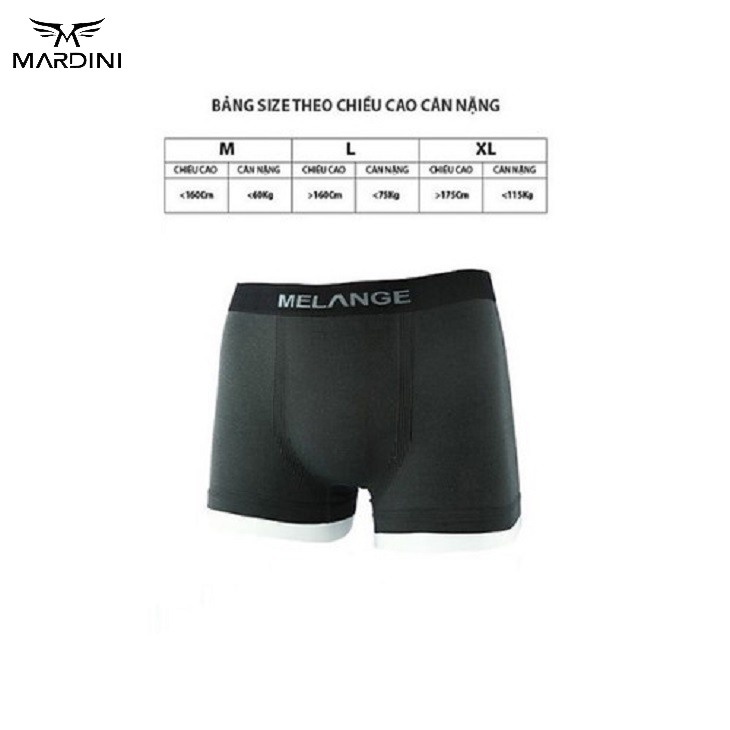 Quần lót Boxer nam cao cấp Melange MN.22.08