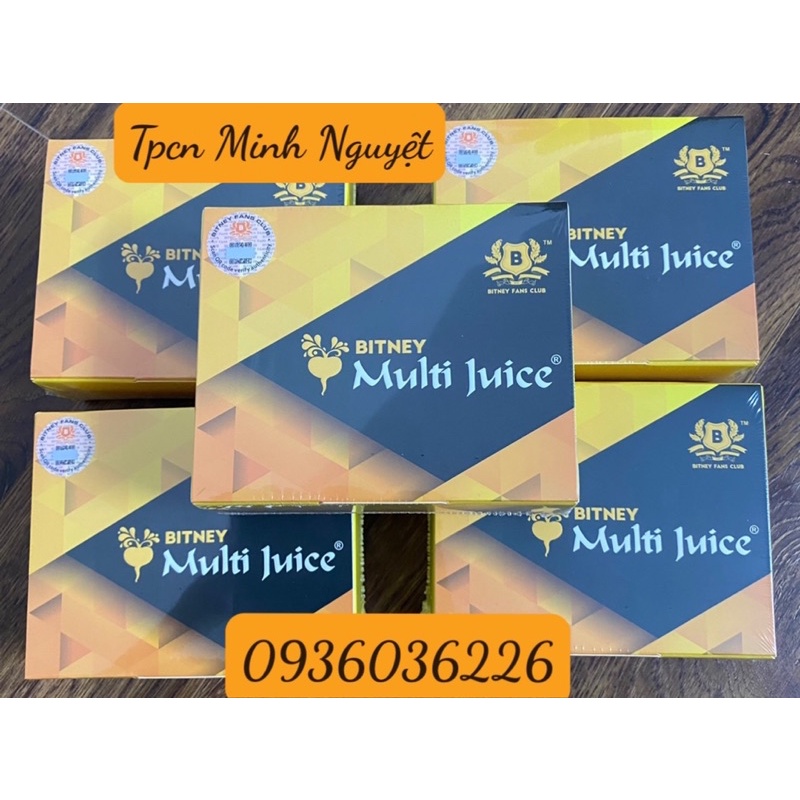Multi Juice Bitney( vị cũ)