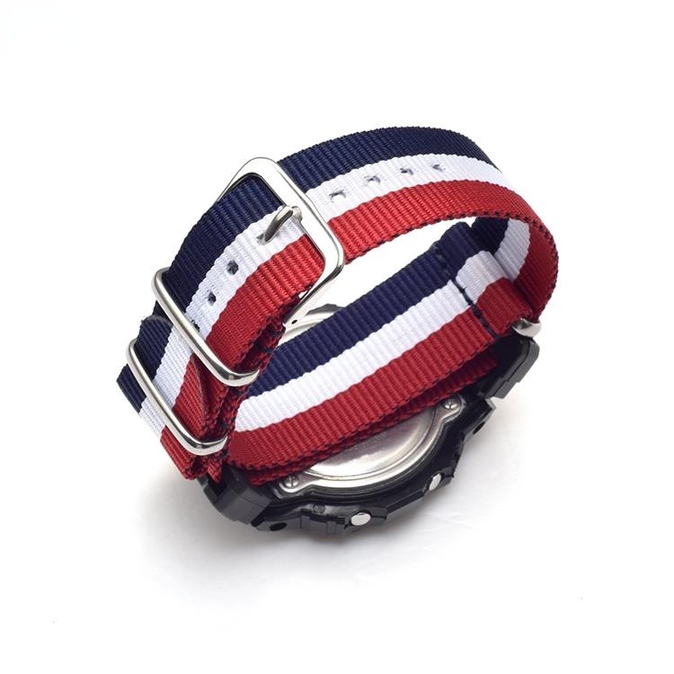 Dây Đeo Nylon Thay Thế Cho Đồng Hồ Casio G-Shock GA-110 / 100 / 120 / 150 / 200 / 400 GD-100 / 110 DW-5600 GW-6900