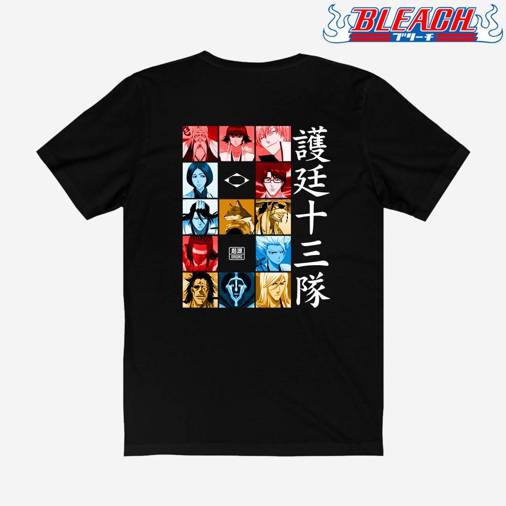 Áo Thun Tay Ngắn Dáng Rộng In Hình Nhân Vật Ellen BLEACH Gotei Thời Trang Cho Nam Và Nữ