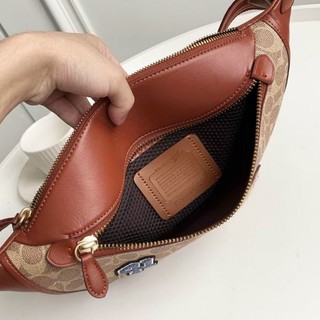 Túi bao tử coach da thật chuẩn xịn