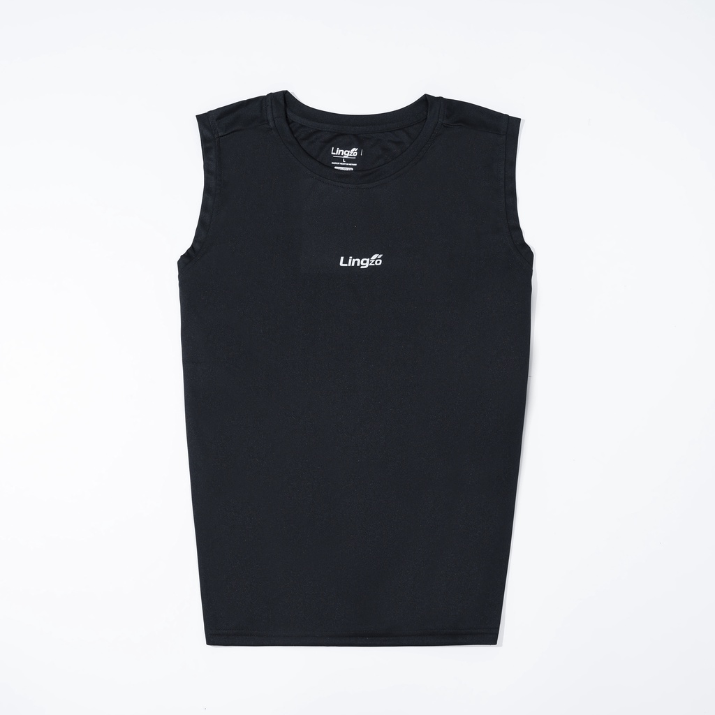 Áo ba lỗ nam sát nách thể thao LINGZO áo tanktop tập gym dáng slim fit vừa vặn chất liệu thun lạnh mềm mại