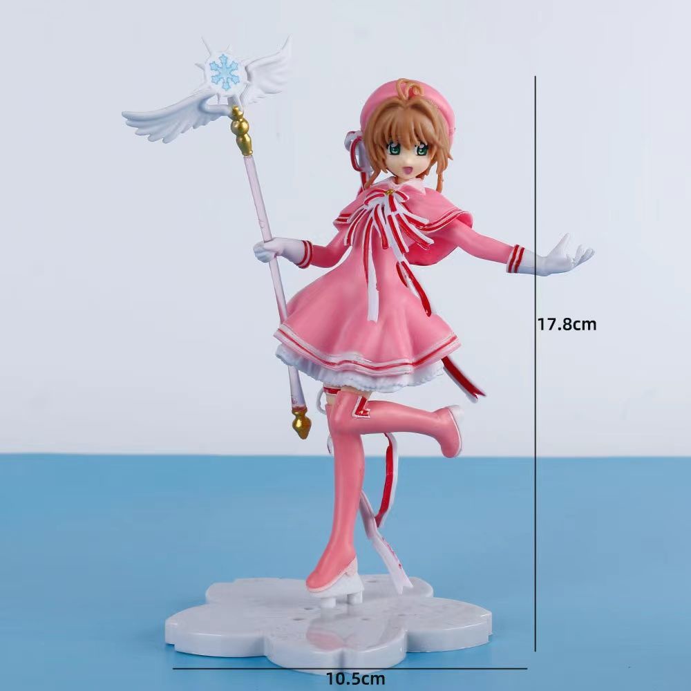 Mô Hình Lắp Ráp Nhân Vật Sakura Thủ Lĩnh Thẻ Bài Ma Thuật Sakura