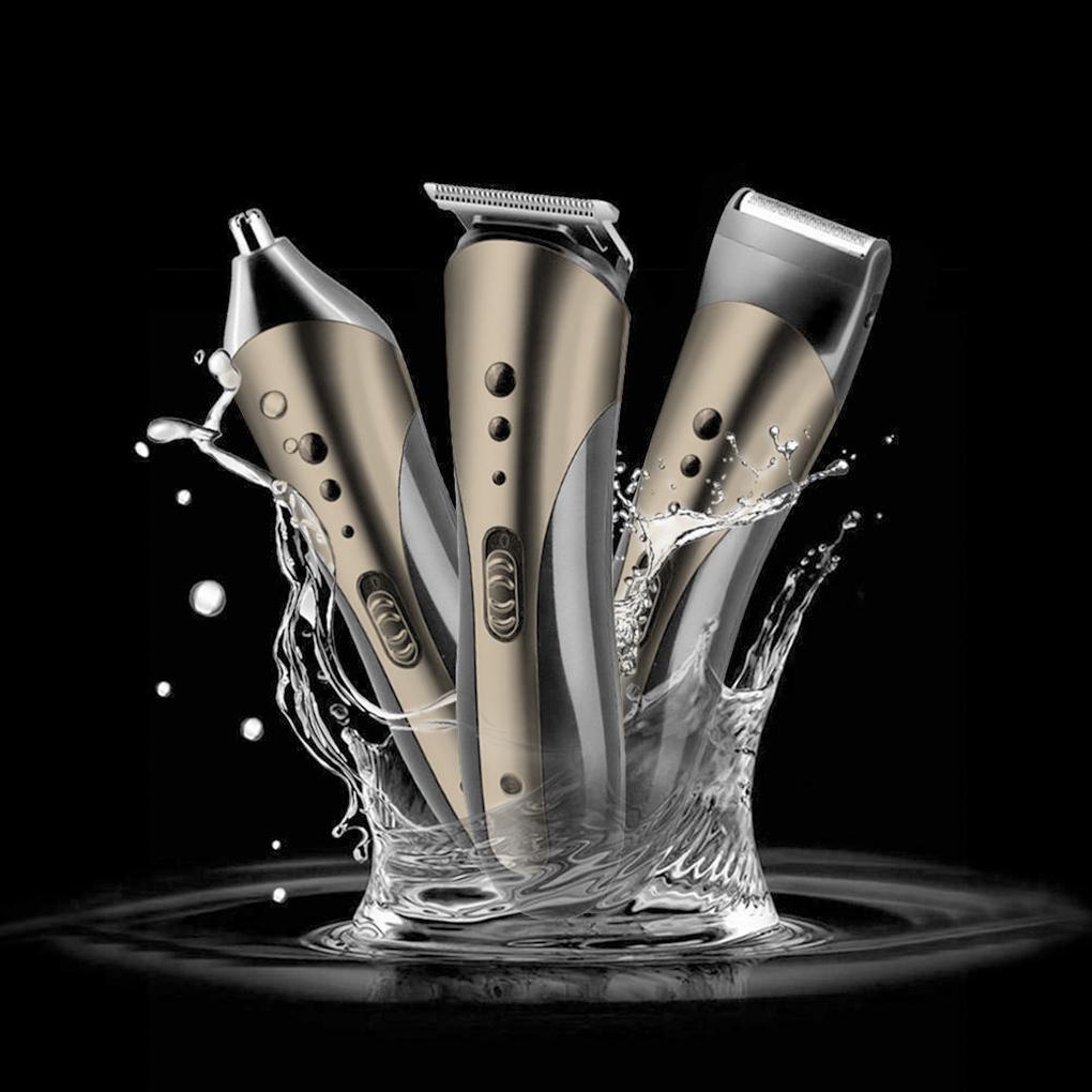 Bộ Tông Đơ Cắt Tóc / Cạo Râu 3 Trong 1 Đa Năng Tiện Dụng