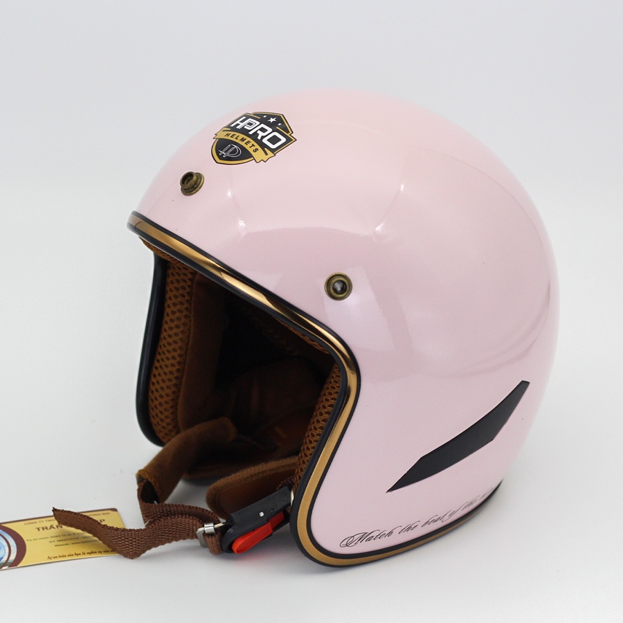 Nón bảo hiểm 3/4 HPRO Ruby Cao cấp - Bảo hành chính hãng 12 tháng