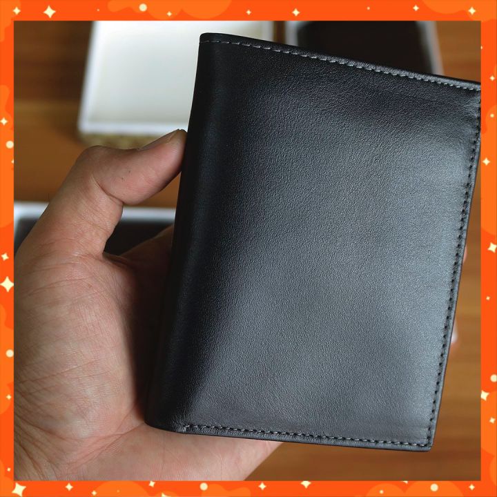 Ví Da Nam Cao Cấp, Bóp Nam Kiểu Đứng - Ngang Cầm Tay Nhỏ Gọn Nhiều Ngăn Da Bò Thật VD01 - BẢO HÀNH 24 THÁNG