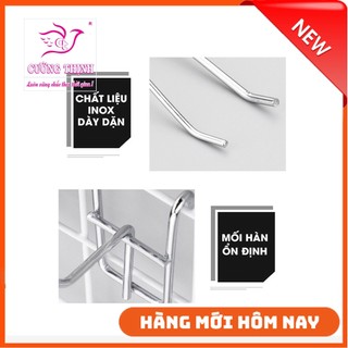 Combo 10 móc treo lưới vuông. hàng dày mạ kẽm.