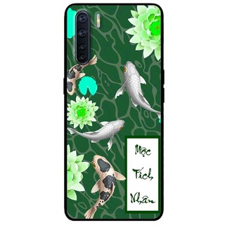Ốp lưng Oppo Reno 3 / A91 - Reno 3 Pro - Reno 4 - Reno 4 Pro - Reno 5 - Reno 5 Pro mẫu Cá Koi  Mộc