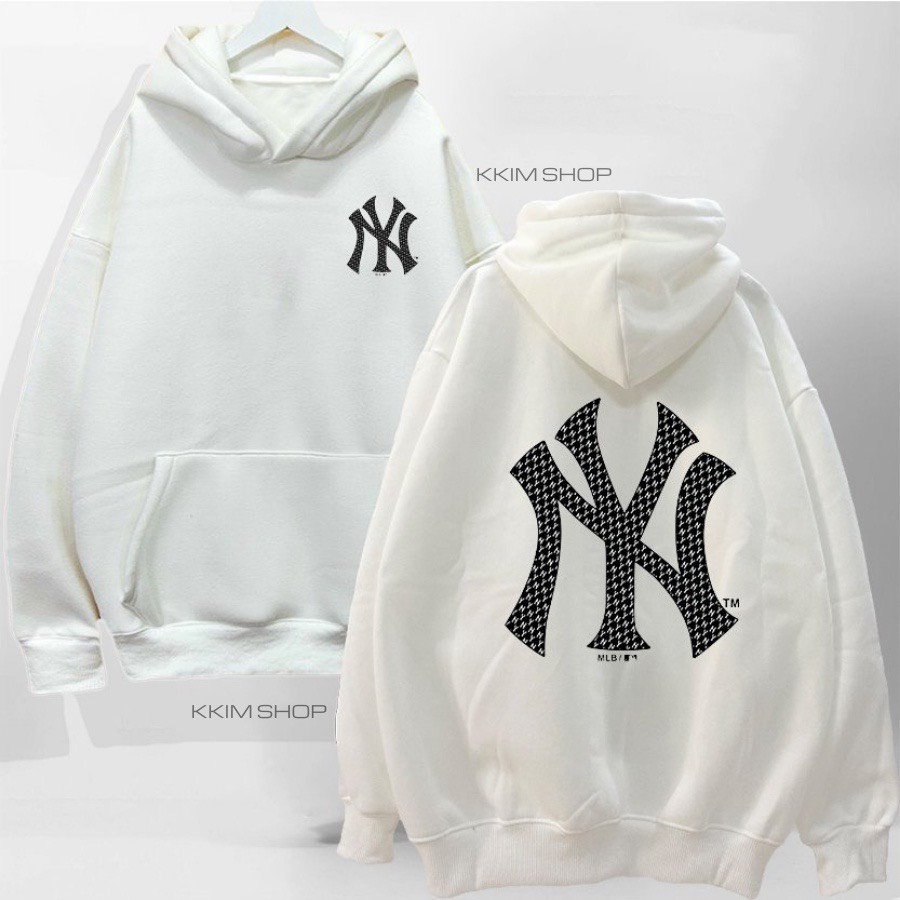 Áo Hoodie MLB NY, Áo Nỉ Nam Nữ Form Rộng Unisex Chất Liệu Nỉ Bông Phong Cách Hàn Quốc Hoa Tiết NY | BigBuy360 - bigbuy360.vn