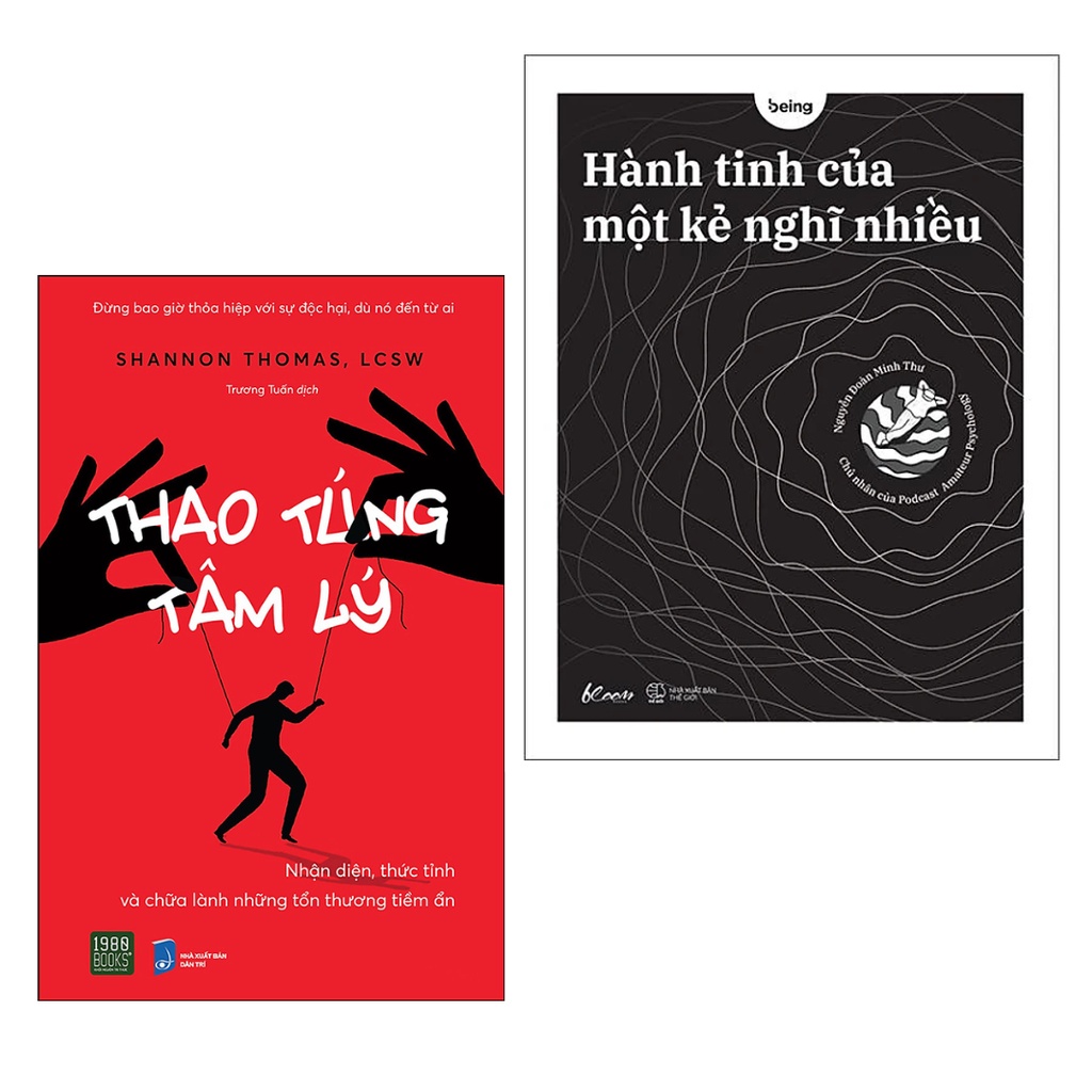 Sách - Combo 2Q Hành Tinh Của Một Kẻ Nghĩ Nhiều + Thao Túng Tâm Lý