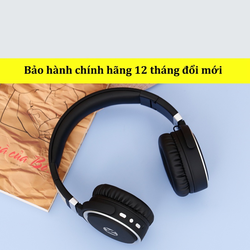 Tai Nghe Bluetooth Headphone KANNENN K6, Nghe Đến 8H, Gập Gọn 90 - Chính Hãng BH 12 Tháng Noproblemsok