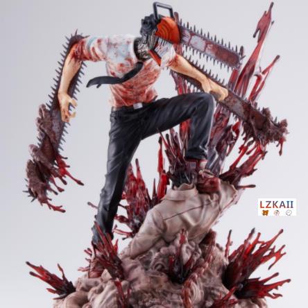 Mô Hình Nhân Vật Anime Chainsaw Man - Denji Pochita GK 28Cm Chất Lượng Cao